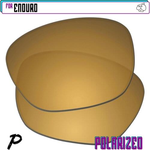 EZReplace Polarized Replacement Lenses for - Oakley Enduro Sunglasses - Gunmetal P