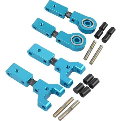 FBIL-for Tamiya TT-02 TT02 1/10 RC Car Upgrade Parts Aluminum Alloy Front and Rear Upper Swing Arm Parts