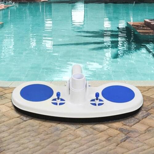 Good Pool Vacuum Cleaner Cleaning Tool Suction Head Plastic Vacuum Brush Head Pool Cleaner Replacement for Bathroom