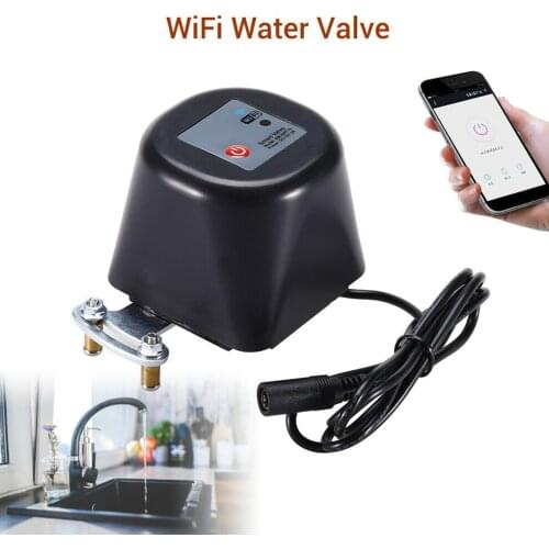 Water Valve Controller 2.4Ghz WiFi Remote Control Water Valve Switch Smart Wireless Controller Work with Alexa Google Home