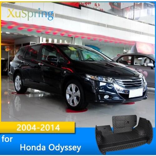 Car Trunk Mat Cargo Liner For Honda Odyssey 2004 2005 2008 2009 2012 2013 2014 Rear Tail Durable Boot Cover Protective Styling