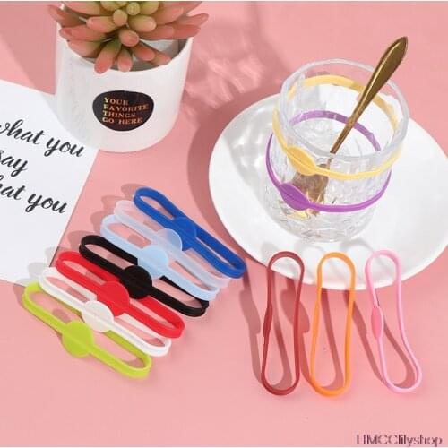 12 Pcs Silicone Wine Cup Glass Markers Party Goblet Wine Drinking Cup Marking Tag