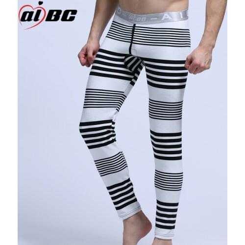Men Autumn Pants Youth Thicken Students Thermal Underwear Cotton Mens Sexy Long Johns Thermal Underpants