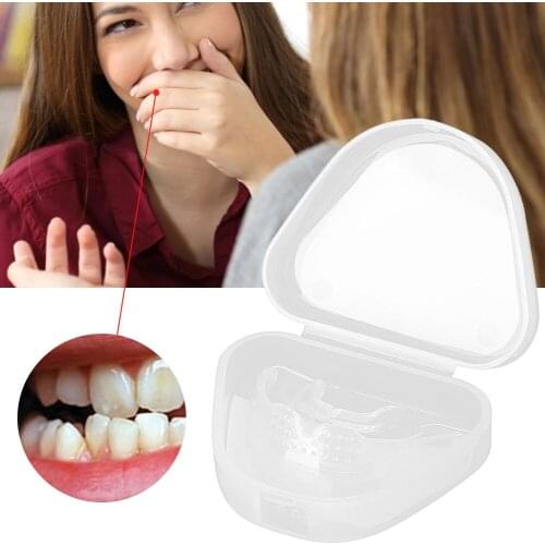 Dental Orthodontic Braces Transparent Teeth Retainer Silicone Straightener Adults Children Sleeping At Night Anti-molar Brace