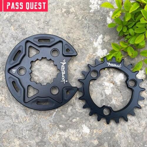 PASSQUEST bicycle performance BMX special disc positive and negative teeth wide narrow teeth do not drop the chain stabilizer