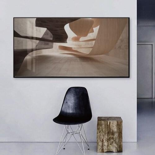 Nordic City Black White Posters Building Abstract Modern Art Canvas Poster Prints Landscape Living room decor Painting pictures