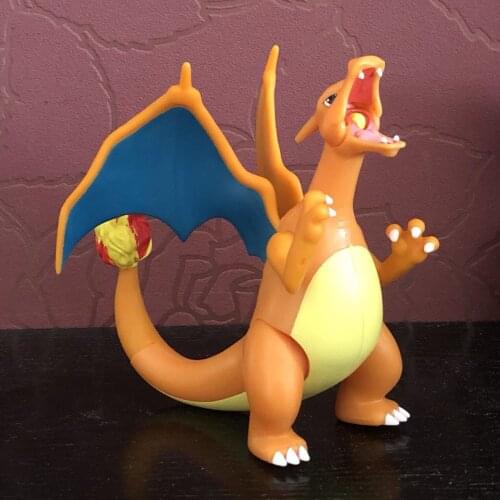 Pokemon WCT Charizard Cute Joints Movable Action Figure Model Toys