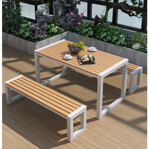 Folding table outdoor portable stall table household simple rectangular learning table chair dining table long table