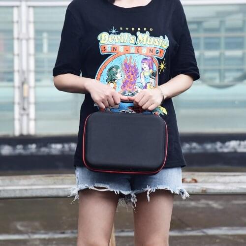 PU Storage Bag Handbag for DJI Mavic Mini Crossbody Carrying Case Handbag Shoulder Suitcase Drone Accessory Outdoor Portable Box