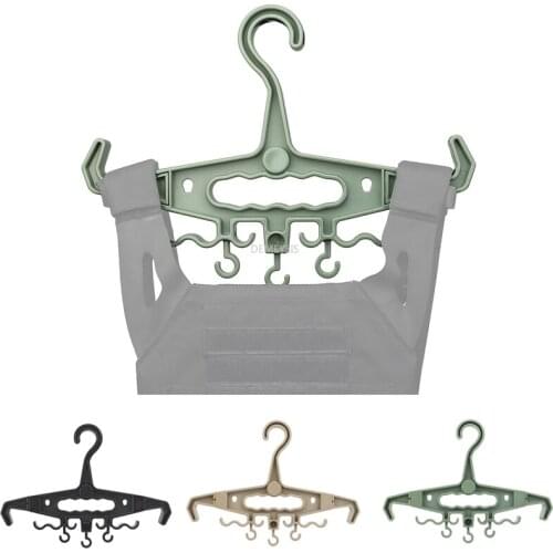 Tactical Coat Hanger Durable Heavy Coat Military Utility Hanger Hunting Airsoft Paintball Uniform Clothing Hanger Equipment