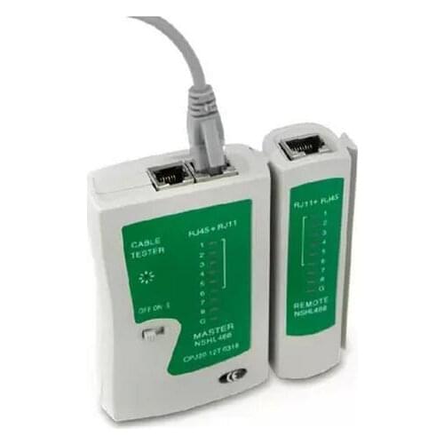 Network Lan Cable Tester Test Rj45 Rj-11 Cat5 Utp Ethernet Tool Cat5 6 E Rj11 8P Portable Network Cable Tester