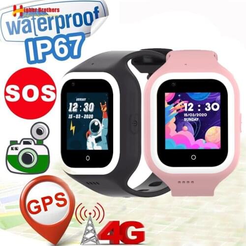 Smart 4G SIM Card Remote Camera GPS WIFI Child Student Smartwatch SOS Video Call Monitor Trace Location Cute Android Phone Watch