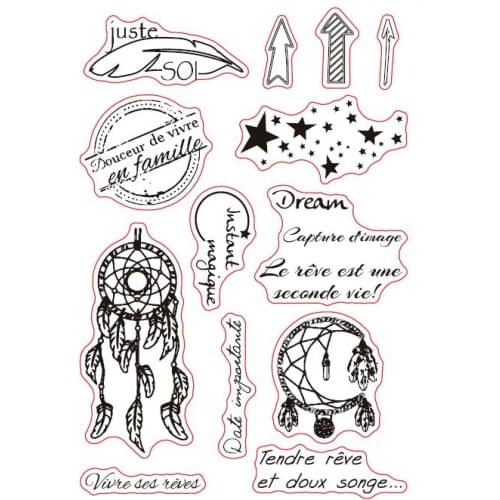 Wind chimes Clear Stamp Or stamp for DIY Scrapbooking/Card Making/Kids Fun Decoration Supplies A255