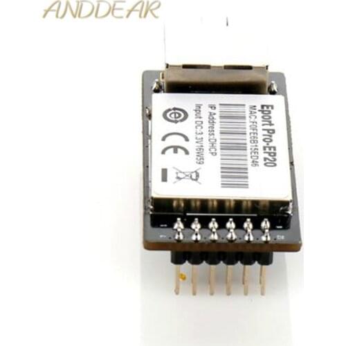 Wifi module Eport Pro-EP20 Linux Network Server Port TTL Serial to Ethernet Embedded Module DHCP 3.3V TCP IP Telnet