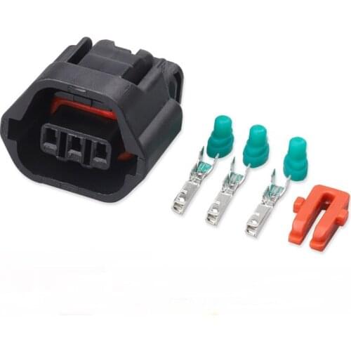 100 sets 3 Pin hole female housing waterproof Camshaft sensor plug DJ7035A-1.2-21 MG641234-5 auto connector 7283-8730-30