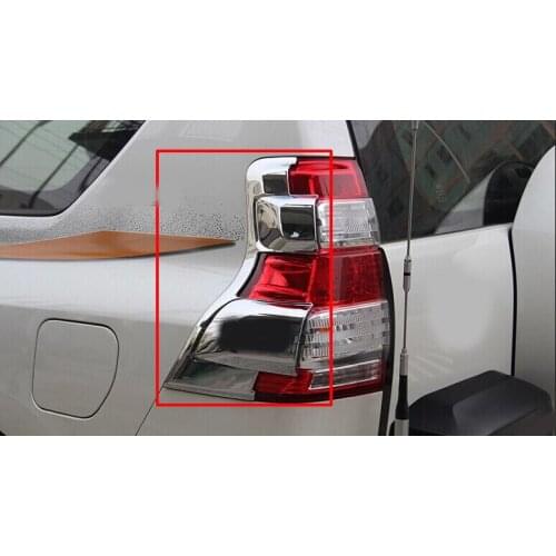 2014-2017 for toyota land cruiser prado 150 accessories chrome tailights trim for land cruiser Prado FJ150 FJ 150 Prado parts