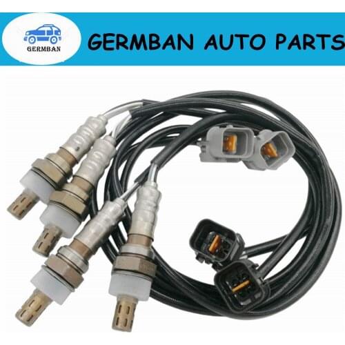 4pcs Oxygen 02 Sensor Front& Rear For Mitsubishi Montero Sport 97-04 Montero 234-4633, 13801, SG1225, 234-4657 MD186991, MD30514