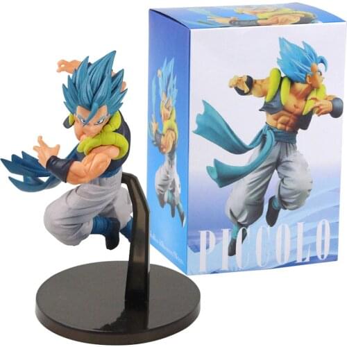 18cm Dragon Ball Z DBZ Anime Gogeta Son Goku Vegeta PVC Action Figure Cartoon Collection Model Toy Kids Brinquedos Decoration
