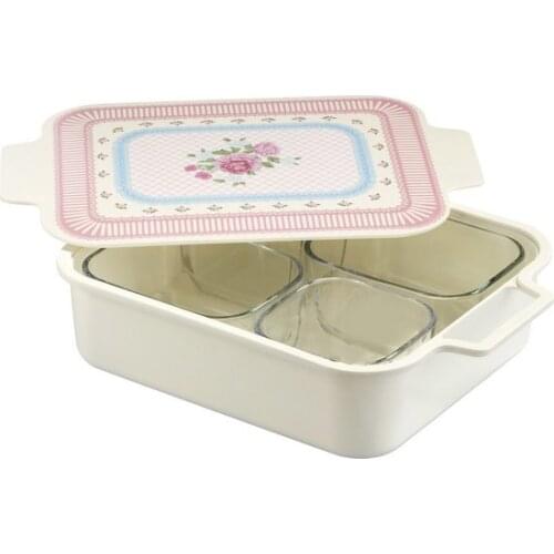 Trend 2021 Kutahya Has Porcelain 30x21,5 cm With Lid Breakfast посуда для кухни наборы set kitchen vaisselle platos