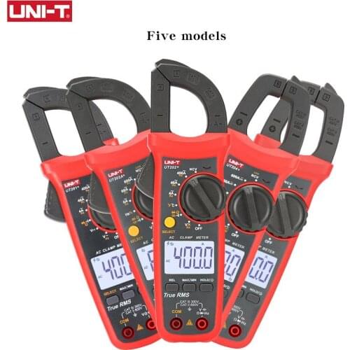 UNI-T Multimeter Digital Automatic Range True RMS High Precision UT201+/UT202 +/UT203 +/UT204 + AC DC Current Voltage Clamp Mete