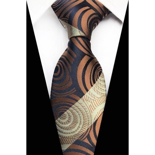 New Arrival 8cm Classic Paisley Tie Men High Quality Handmade Necktie for Wedding Banquet
