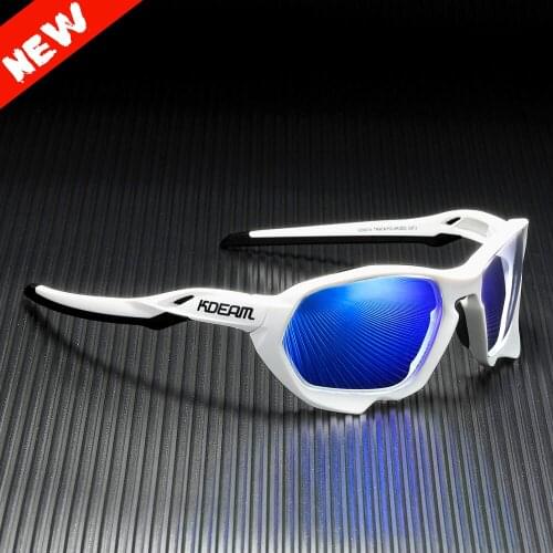 2021 Kdeam Fashion Square Frame Classic Sunglasses for Men UV400 Goggles Outdoor Sports Cycling Sun glasses with Case