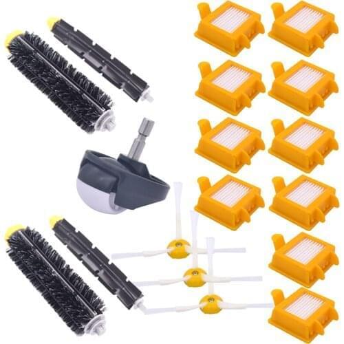 Roomba Bristle Spare Parts Set Flexbile Percussion Side Brush Hepa Filter for Irobot Roomba 700 Serie vacuum cleaner accessories