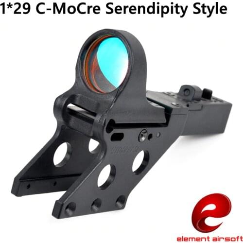 C-More Reflex Sight For HI-CAPA 1*29 C-More Style Tactical Airsoft Red Dot Sight IPSC Dot Sight Serendipity Mount for Hunting