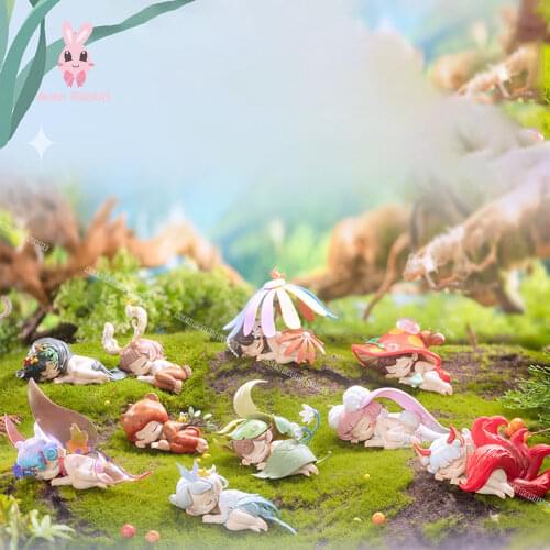 Sleep Elf in the Forest Blind Box Toys for Girls Figure Action Caja Sorpresa Surprise Box Kawaii Collection Model Birthday Gift