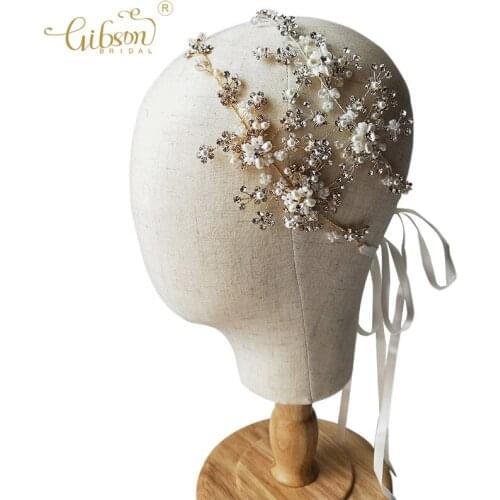 Wedding Engagement Jewelry Accessories Women Hair Ornaments Bridal Hair Vine Tiaras Headband