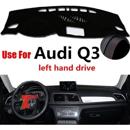 TAIJS Factory Dust resistant anti UV Leather Car Dashboard Cover For Audi Q3 Left Hand Drive