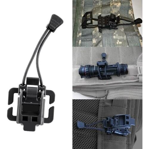 Tactical Wheel Clip Hiking Accessories Multifunction Hanging Buckle Tourniquet Bracket Military Backpack