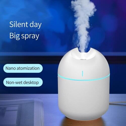 Humidifier Household Bedroom Small Mini Air Purification Sprayer USB Pluggable Fan Capacity Small Portable Humidifier