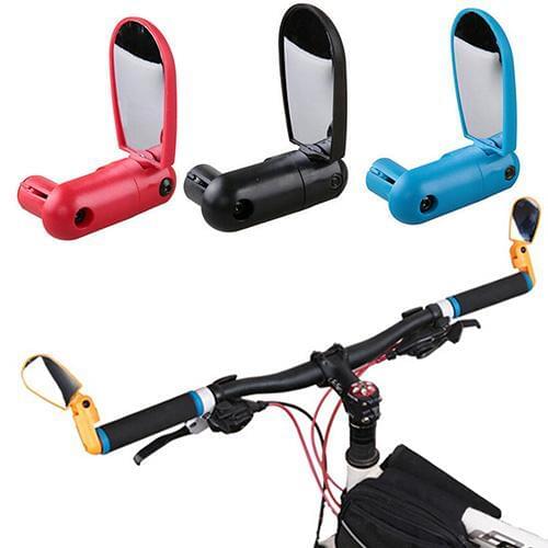Cycling Bike Bicycle Cycle Handlebar Flexible Rear View Rearview Mirror Safety