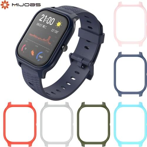 Watch protective case For xiaomi Huami Amazfit GTS wristband plastic protecter case cover smart watch Accessories TPU Frame