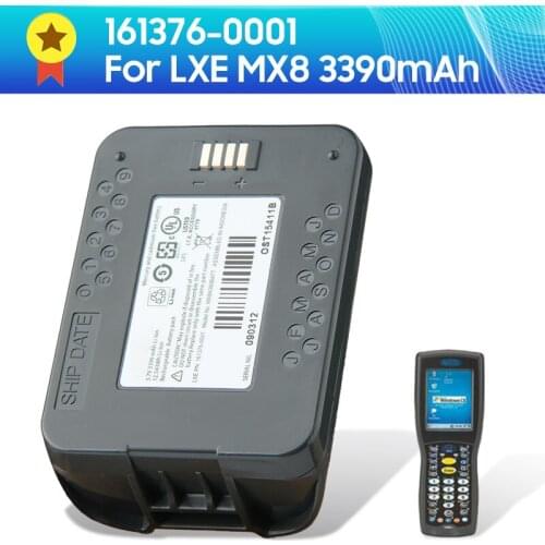 100% Original Battery 161376-0001 For Honeywell LXE MX8 3390mAh Large capacity bateria do laptop Replacement battery