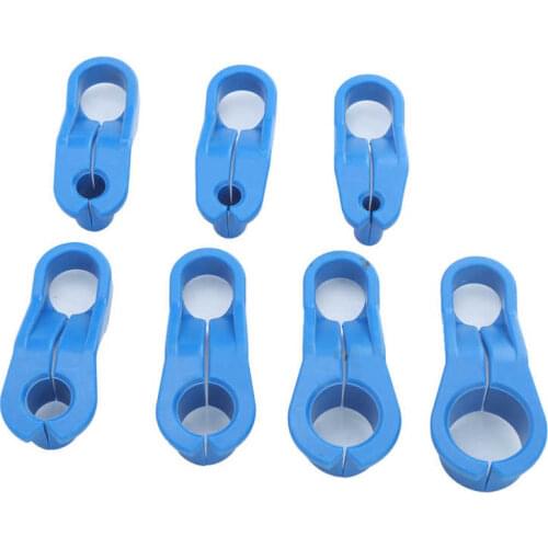 7pcs AC/Fuel Line Angled Disconnect Tool Set ABS Plastic Stable Performance Universal Fuel Line Removal Tool