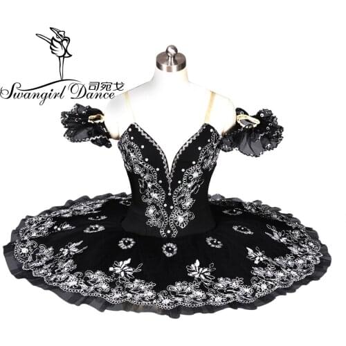 Free shipping,Black Swan Lake Ballet Tutu,Classical ballet tutu,black professional ballet tutu,blue ballet tutus adult BT8973