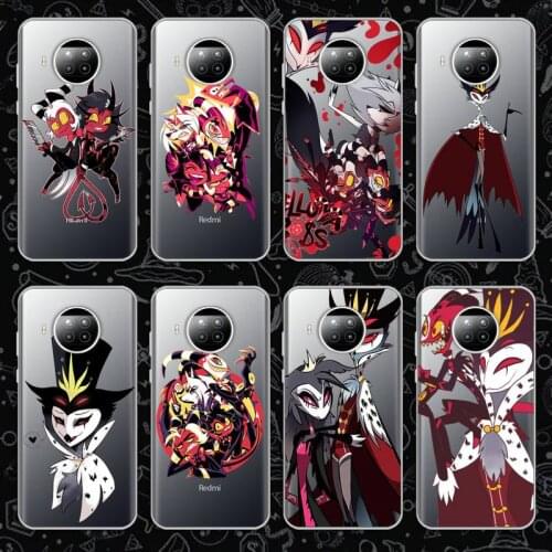 Helluva Boss Phone Case Transparent for Xiaomi Redmi note 10 t 8 9 pro lite 11