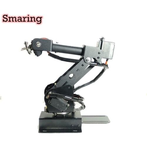 DIY Robot Mechanical stainless Steel Arm Artificial Intelligence With/without Mg996r