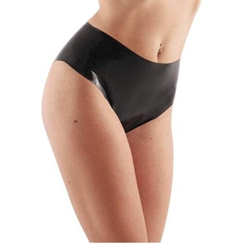 Mould Sexy Women Fetish Latex Underwear Rubber BIKINI Panties Sexy Pants