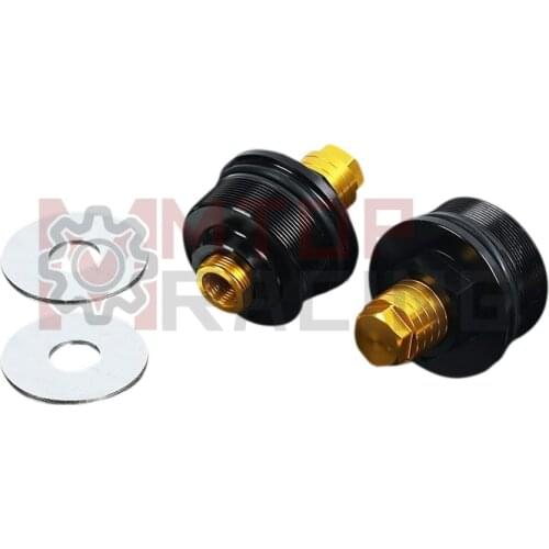 Preload Fork Cap For Honda CBR1100XX Blackbird 1996-2008 43mm Adjustable Fork Bolts 1997 98 99 2000 2001 2002 2003 2004 05 06 07
