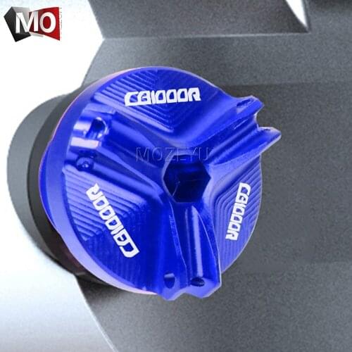 M20*2.5 Motorcycle Oil Drain Sump Plug Engine Filler Tank Cap Cover For Honda CB1000R NEOSPORTCAFE CB 1000 R CB1000 Big one SC30