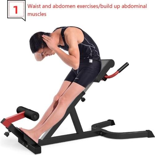 Multifunctional Roman Stool Household Waist and Abdomen Training Equipment Roman Chair Fitness Equipment XE