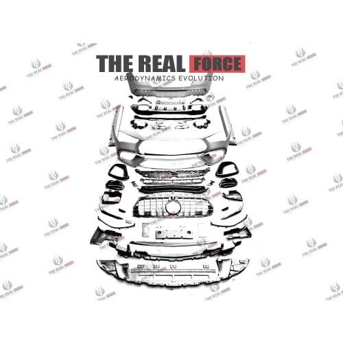 Suitable For 19-21 Benz W118 CLA200 CLA220 CLA250 VAD CLA45 PP Body Kit - includes Front Rear Bumper Side Skirts Grille Muffler