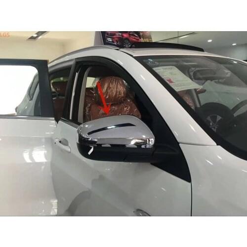 For CHERY TIGGO 7 2017-2019 High-quality ABS Chrome rearview mirror decoration cover anti-rub protection car accessories
