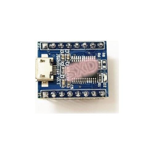 10pcs Jq6500 voice module MP3 module MCU serial port control broadcast one to one 5-way control music IC