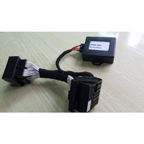 2019 for BMW 1er 3er F20 F30 NBT RETROFIT ADAPTER BMW NBT navigation,voice ,video in motion retrofit activation emulator