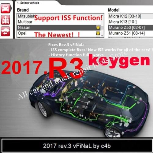 2021 vd DS150E 2017.R3 keygen on cd dvd support 2017 models car truck new vci vd tcs obd2 for Vdijk Pro delphis