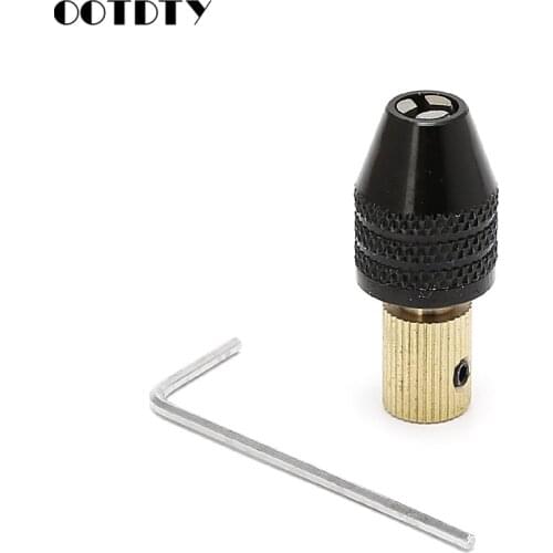 3.17mm Electric Motor Shaft Mini Chuck Fixture Clamp 0.3mm-3.5mm Drill Bit